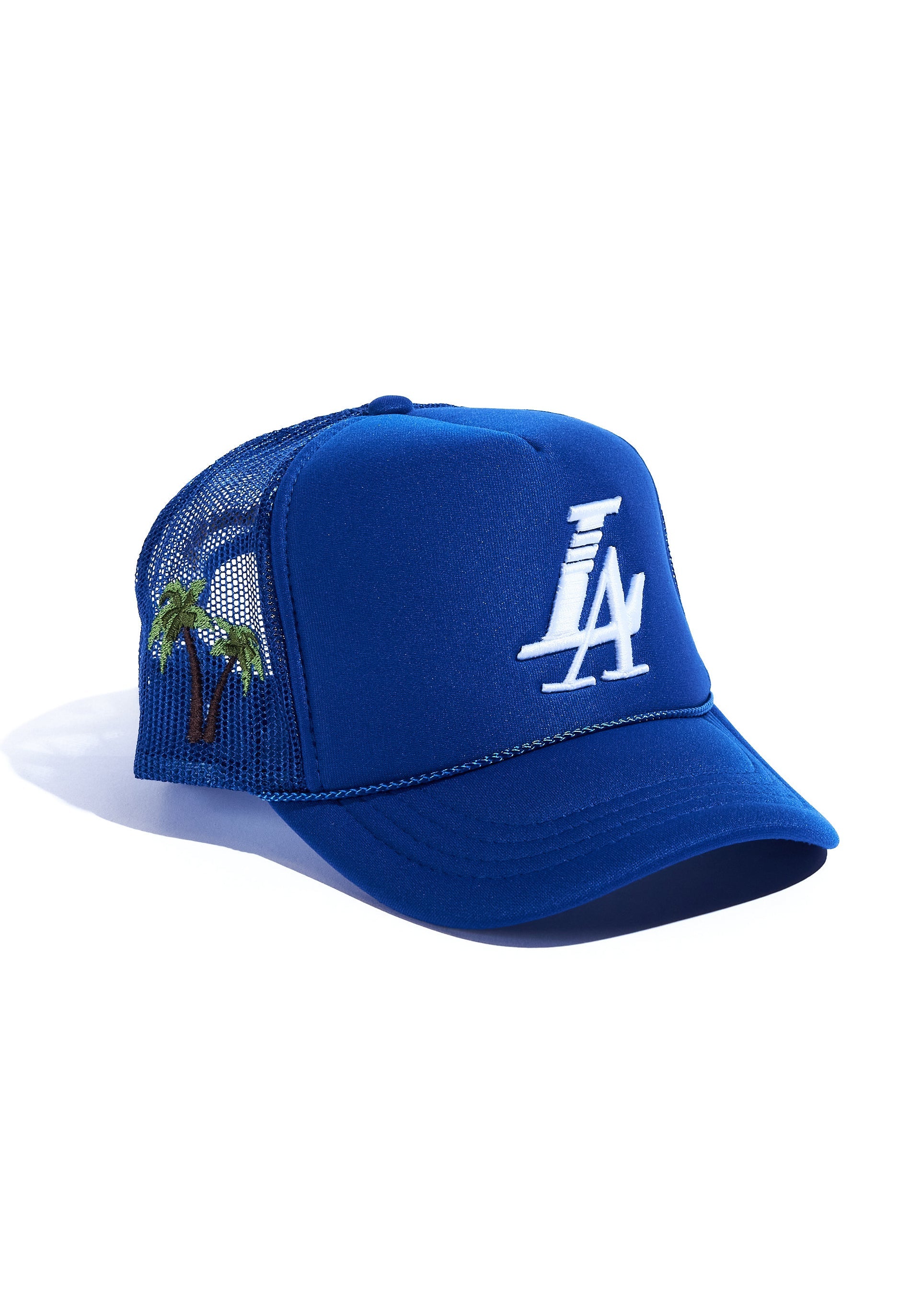 HOJ x Reference Paradise LA Trucker (Blue) Hat Haus of JR 