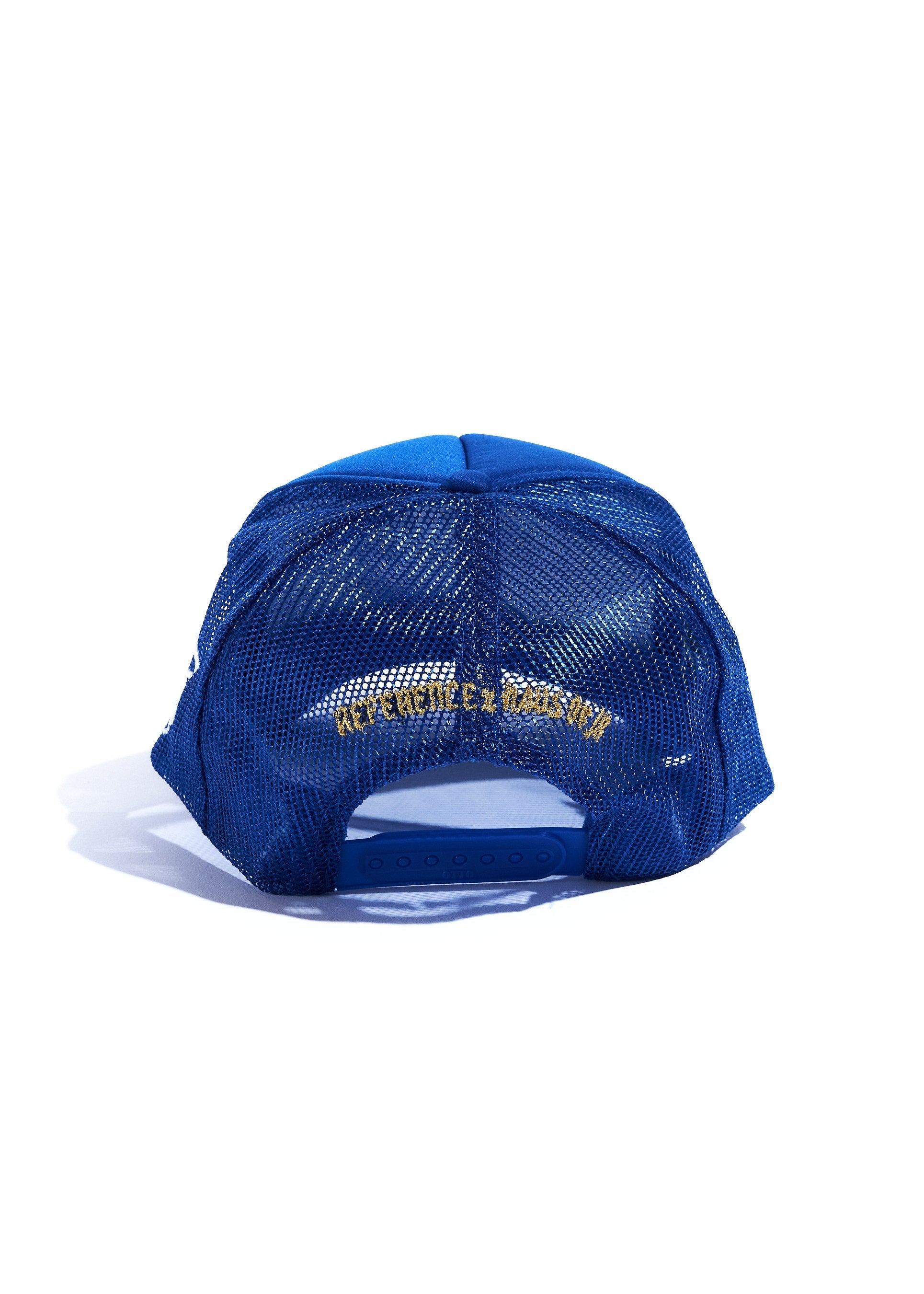 HOJ x Reference Paradise LA Trucker (Blue) Hat Haus of JR 