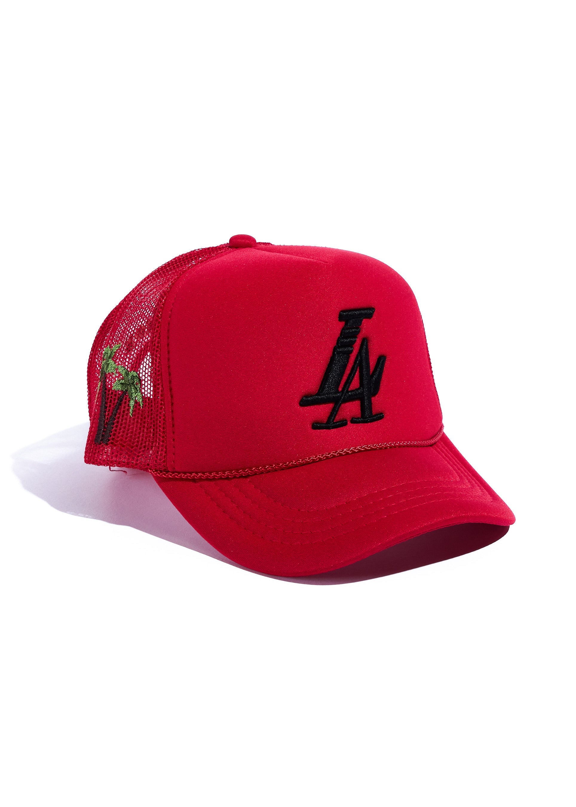 HOJ x Reference Paradise LA Trucker (Red) Hat Haus of JR 