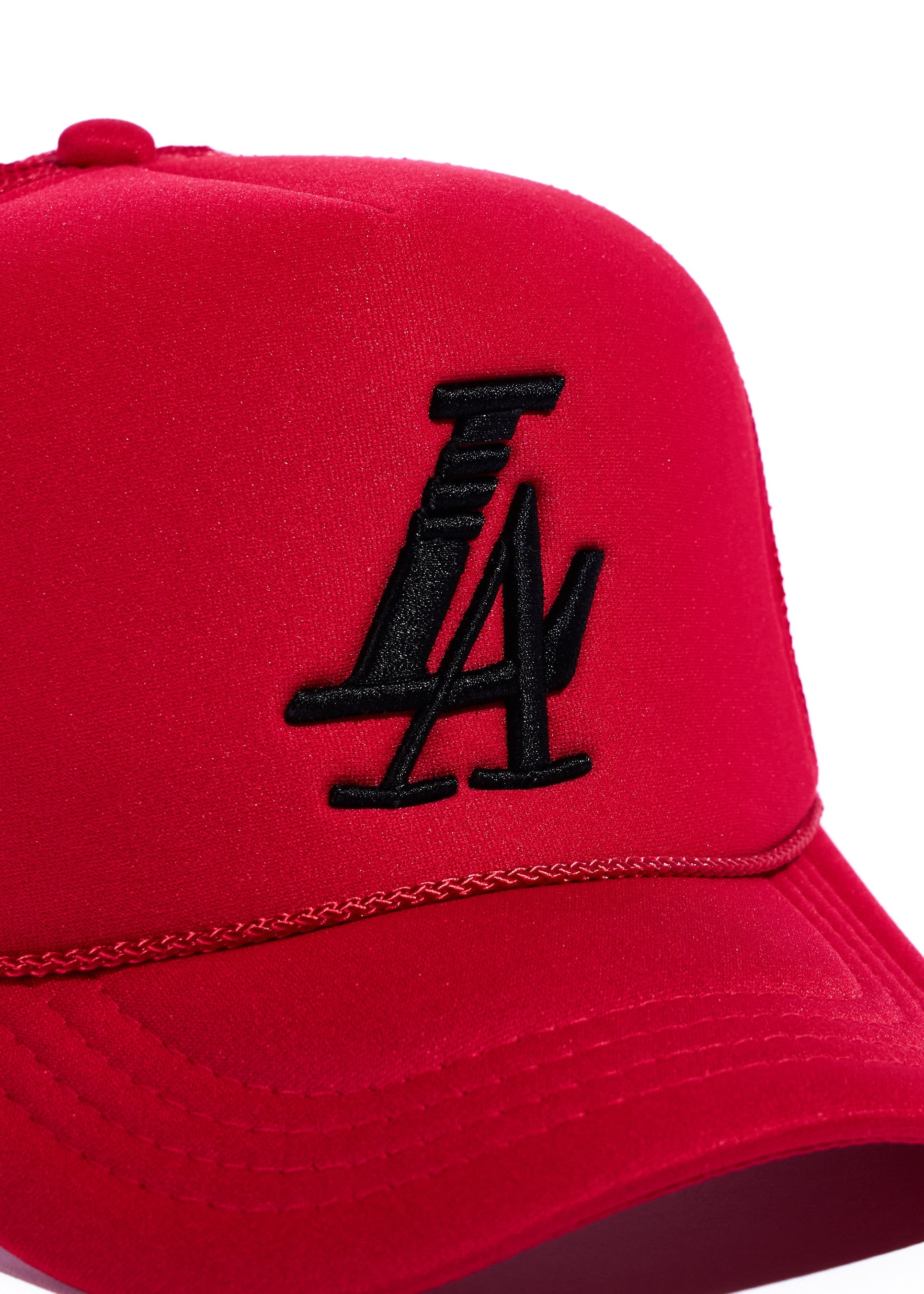 HOJ x Reference Paradise LA Trucker (Red) Hat Haus of JR 