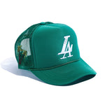 HOJ x Reference Paradise LA Trucker (Green) Hat Haus of JR 