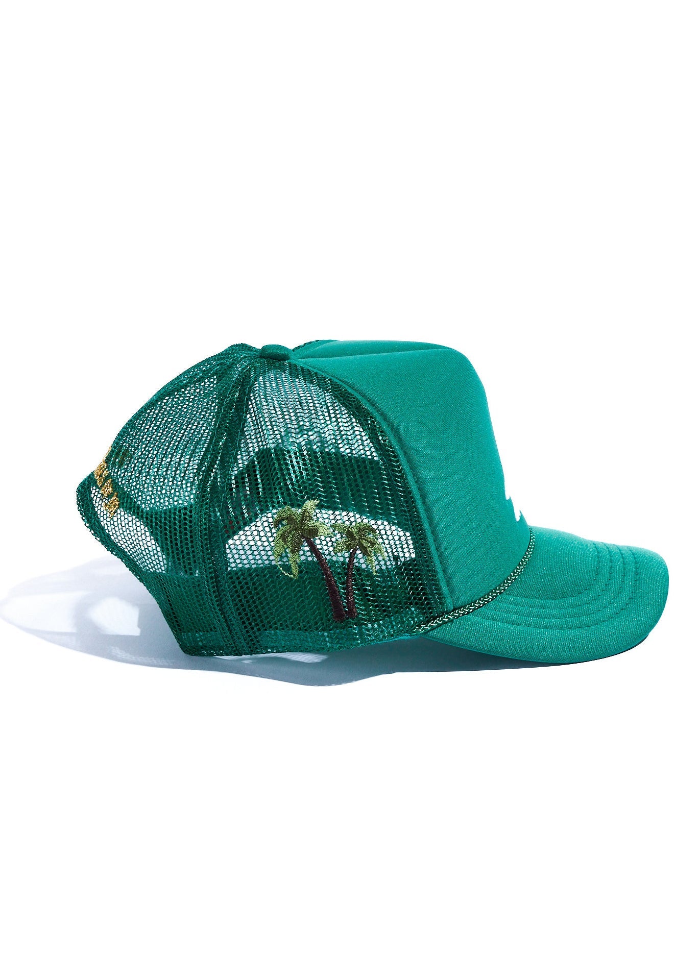 HOJ x Reference Paradise LA Trucker (Green) Hat Haus of JR 