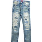 Wren Denim (Sand Wash) Bottoms Haus of JR 