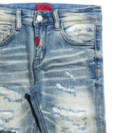 Wren Denim (Sand Wash) Bottoms Haus of JR 