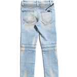 Jason Biker Denim (Blue) Bottoms Haus of JR 