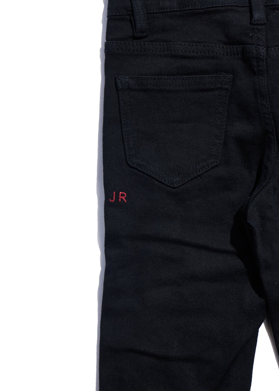 Aquarius Denim (Black) Bottoms Haus of JR 