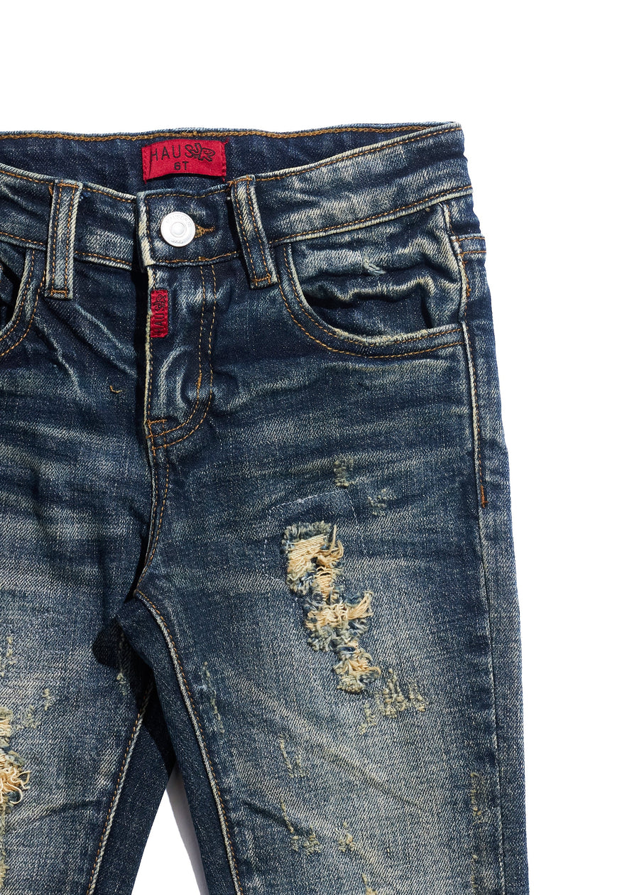 Morrison Denim (Indigo) Bottoms Haus of JR 