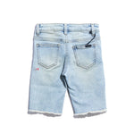 Sunset Denim Short (Blue) Bottoms Haus of JR 