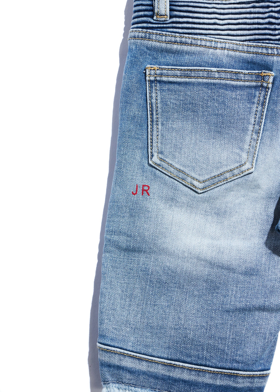 Ursus Denim Short (Blue) Bottoms Haus of JR 