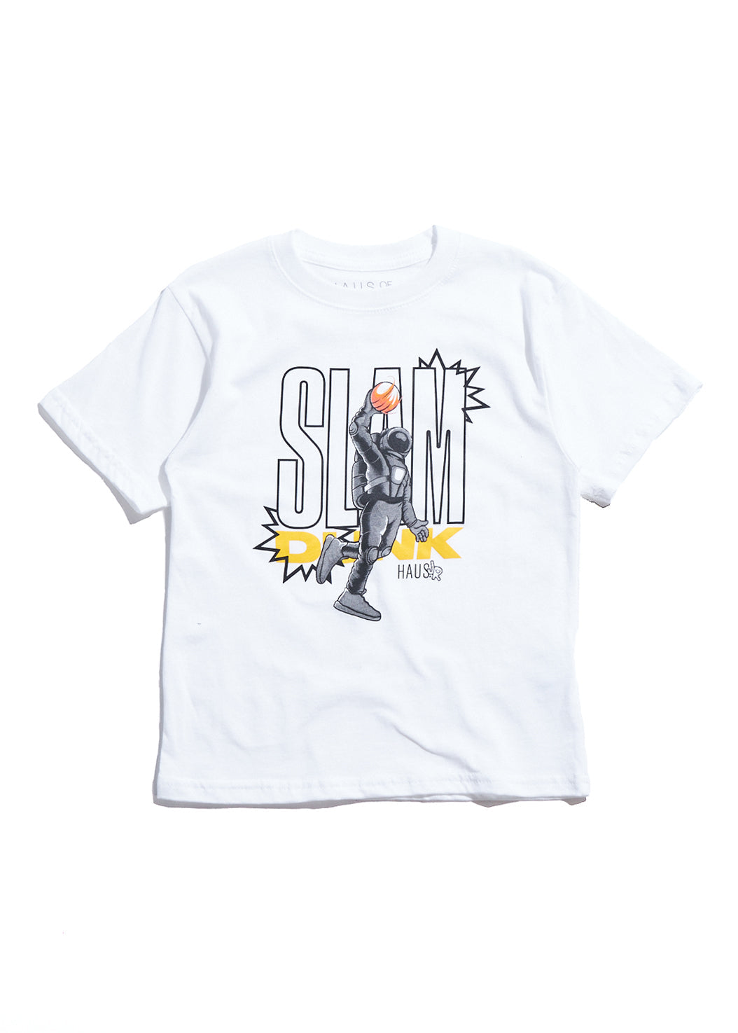 Slam Dunk Tee (White) Tops Haus of JR 