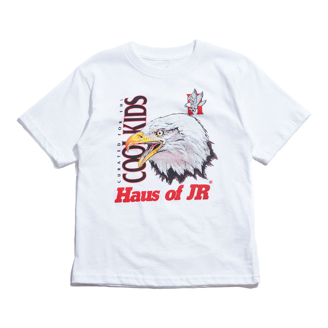 Hawkeye Tee (White) Tops Haus of JR 