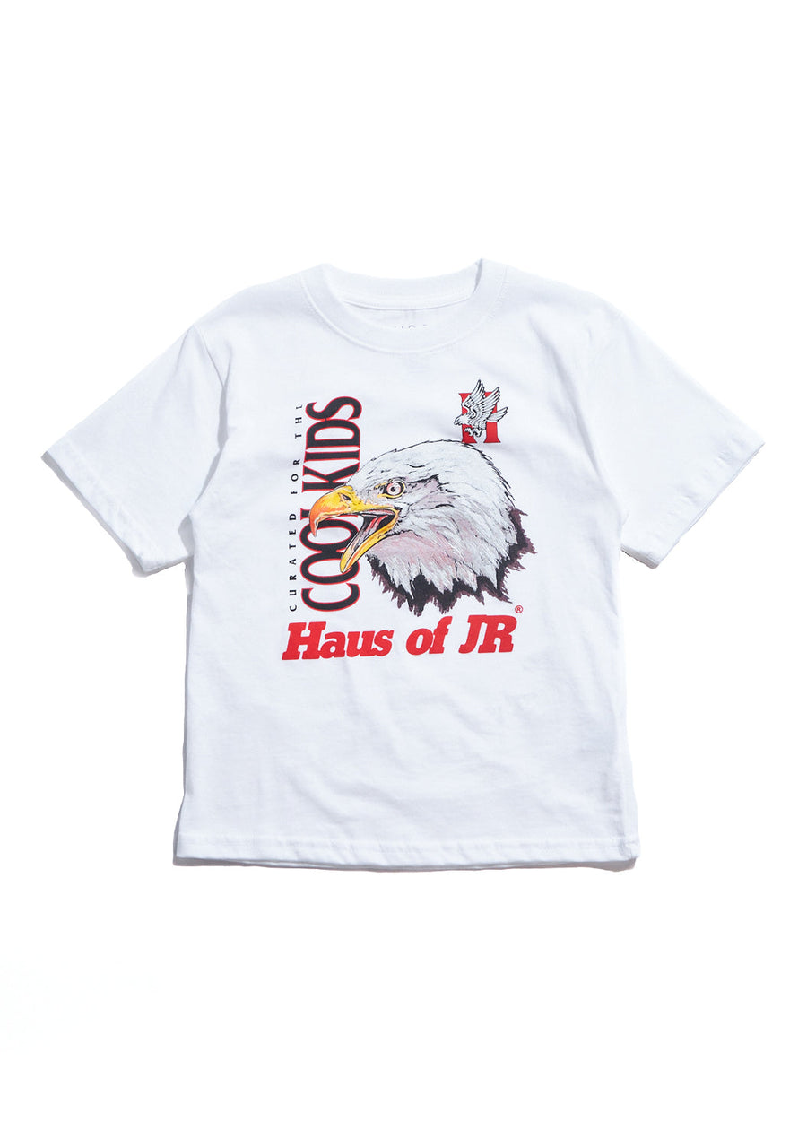 Hawkeye Tee (White) Tops Haus of JR 