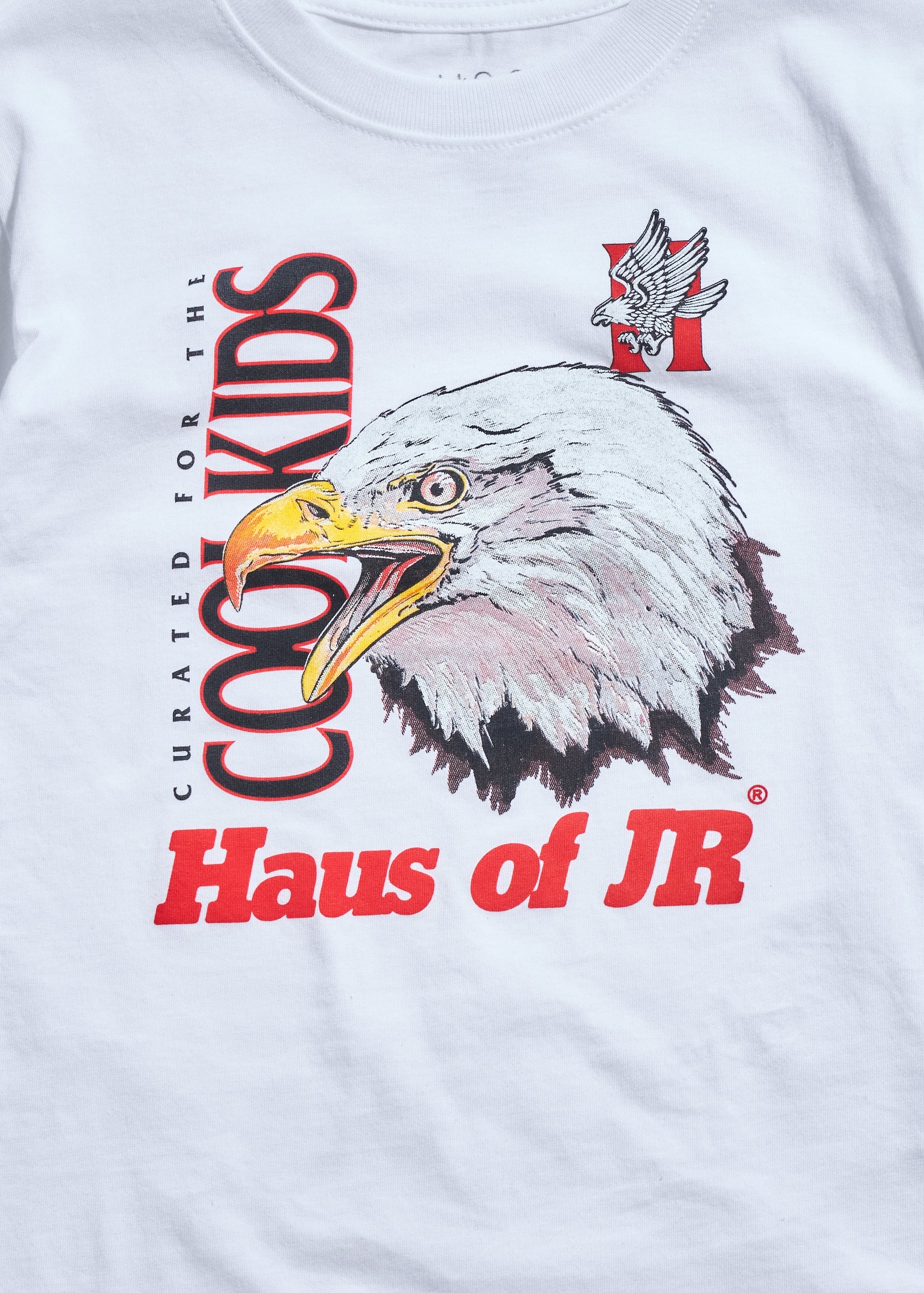 Hawkeye Tee (White) Tops Haus of JR 