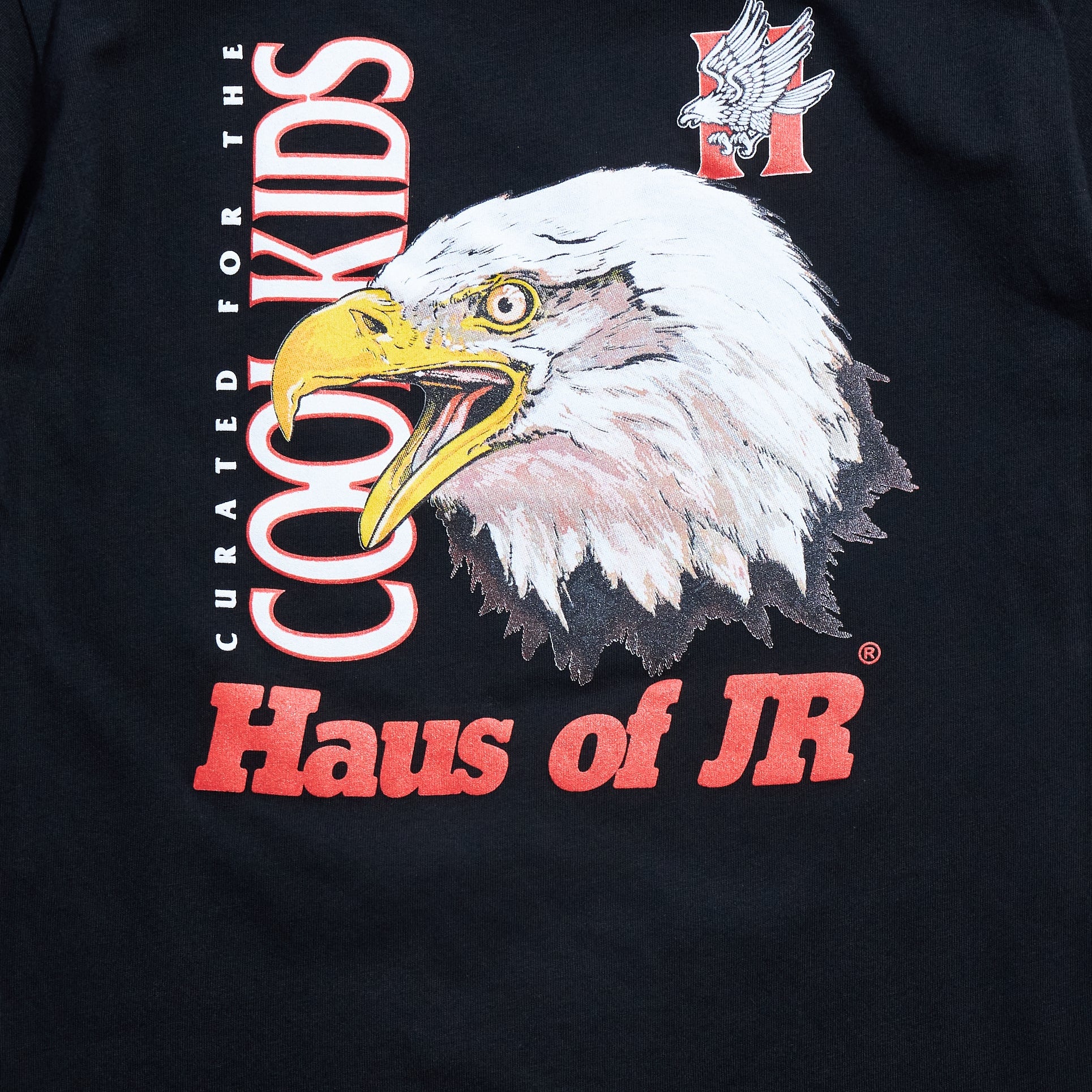 Hawkeye Tee (Black) Tops Haus of JR 