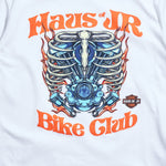Bike Club Tee (White) Tops Haus of JR 