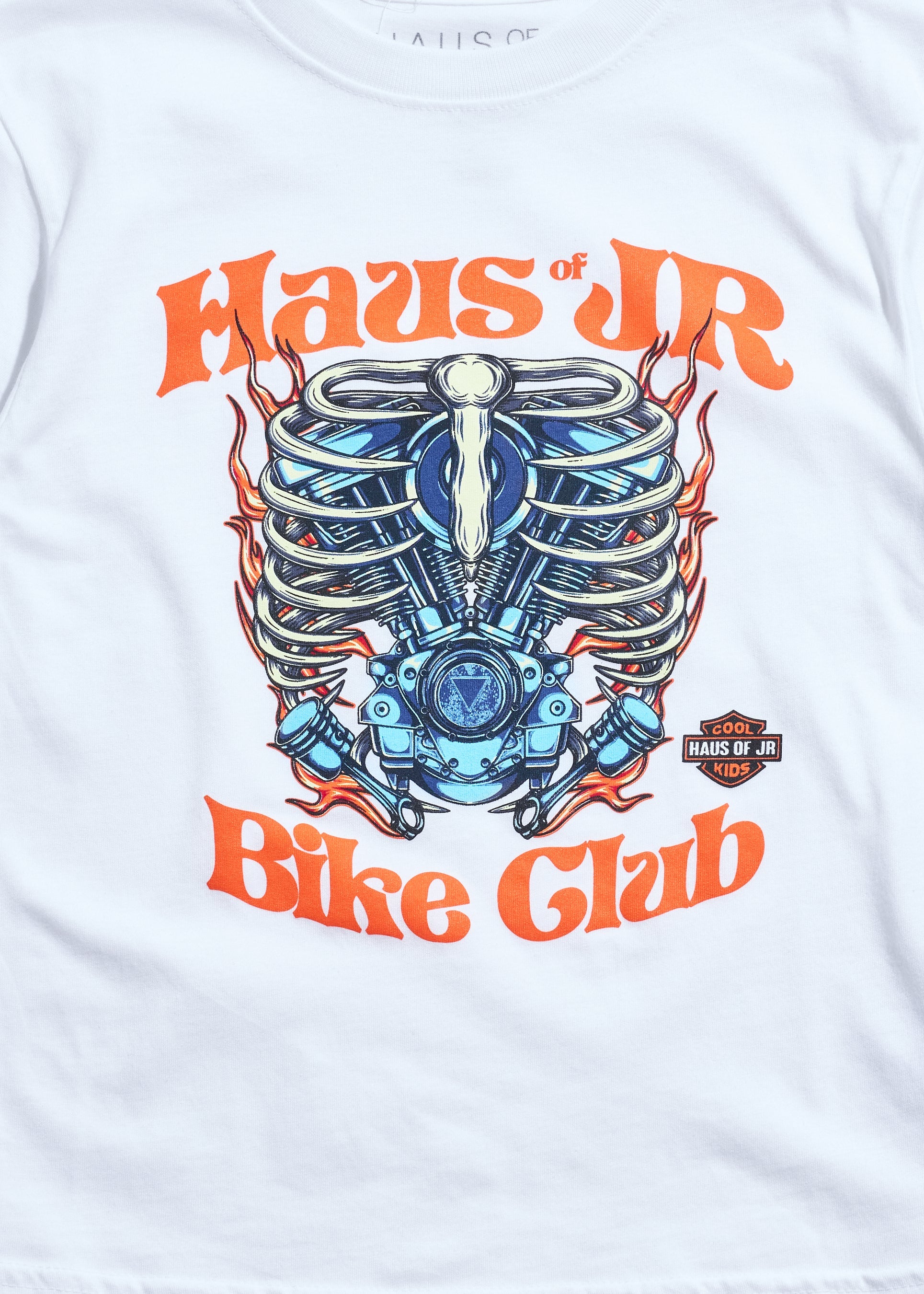 Bike Club Tee (White) Tops Haus of JR 