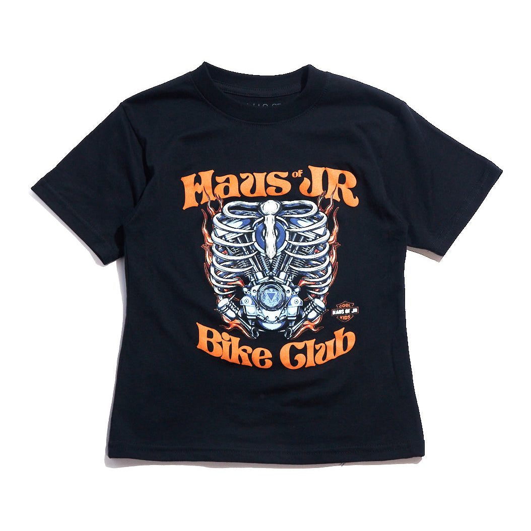 Bike Club Tee (Black) Tops Haus of JR 