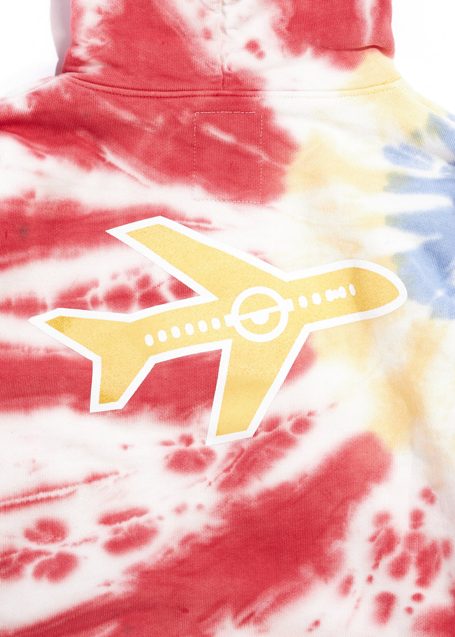 Minion Air Tie Dye Hoodie Tops Haus of JR 