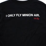 Fly Minion Air Tee (Black) Tops Haus of JR 