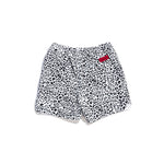 JR Cheetah Basketball Short (Black/White) Bottoms Haus of JR 
