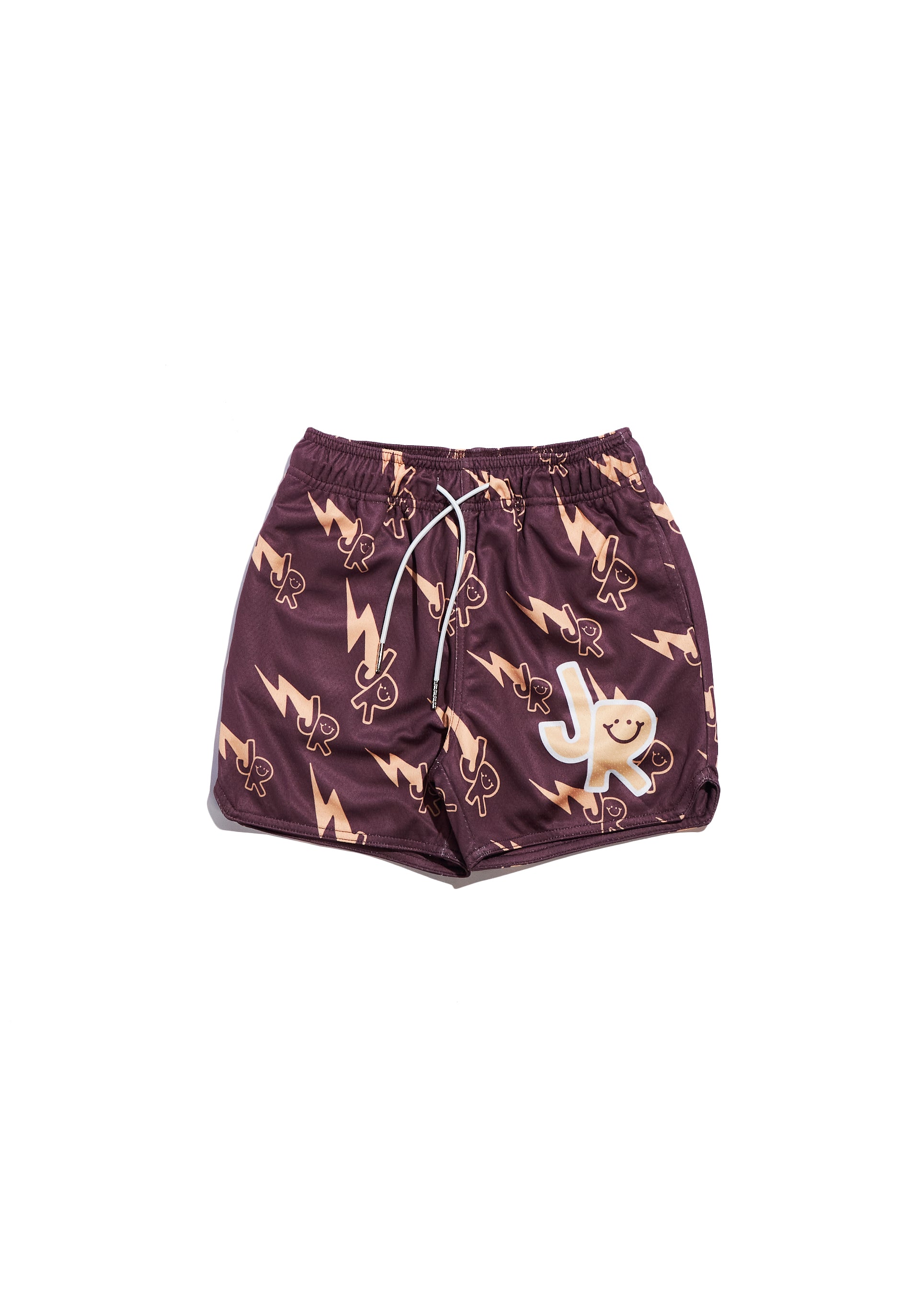 JR Lightning Basketball Short (Brown/Tan) Bottoms Haus of JR 