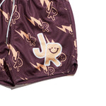 JR Lightning Basketball Short (Brown/Tan) Bottoms Haus of JR 