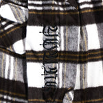 Bryn Hooded Flannel (Brown) Outerwear Haus of JR 