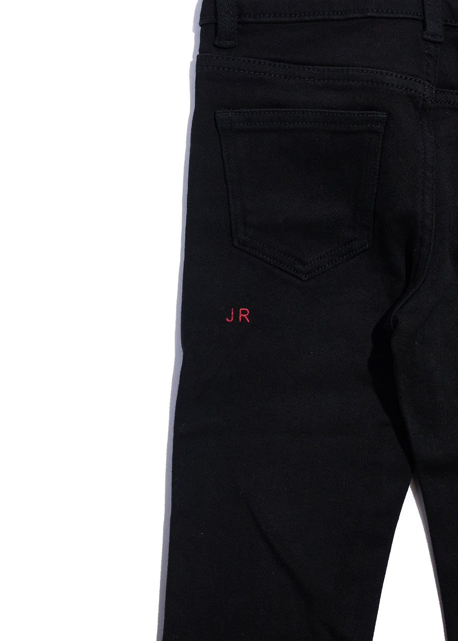 Milli Flare Denim (Black) Bottoms Haus of JR 