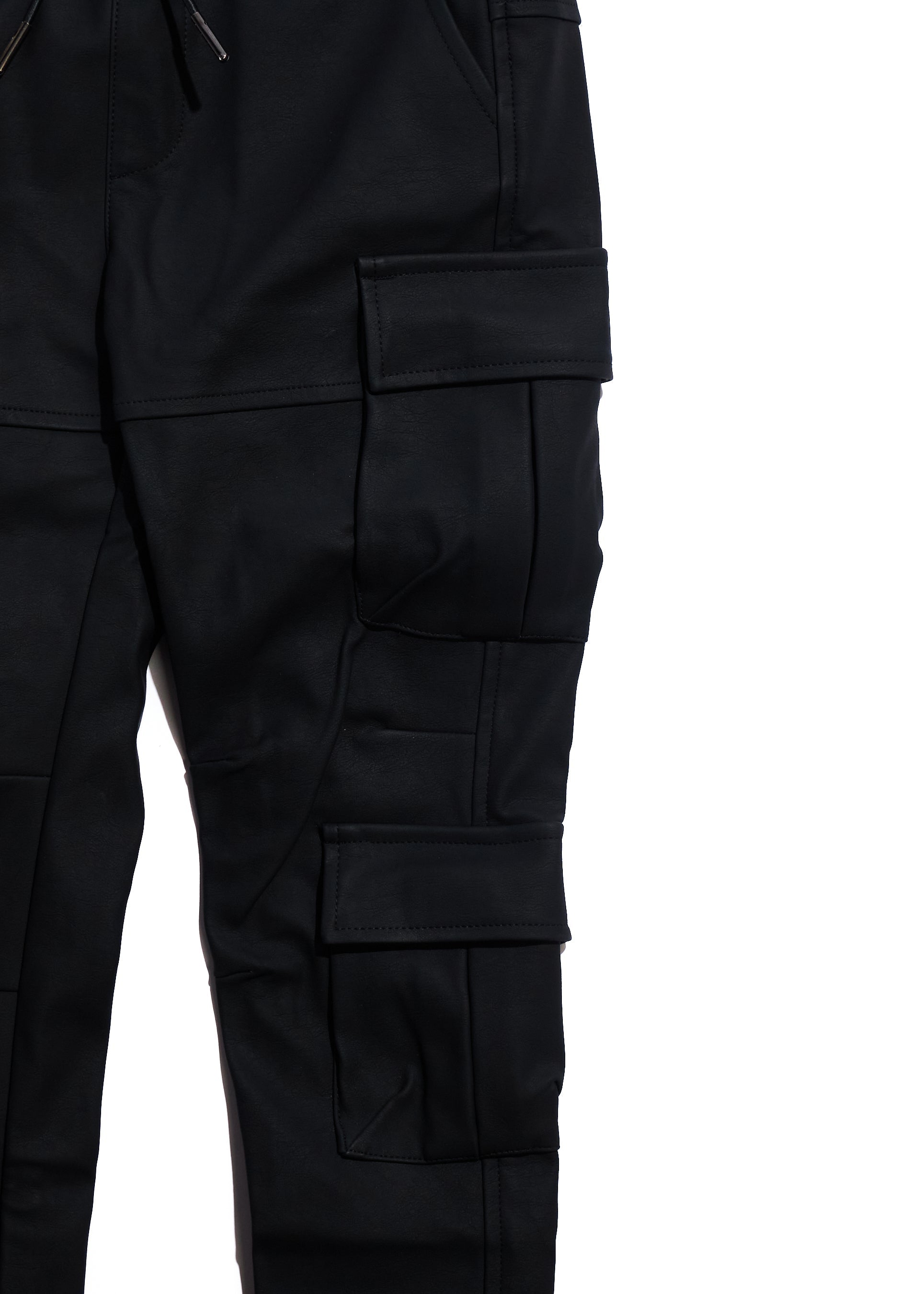 Noah Cargo Pants (Black) Bottoms Haus of JR 