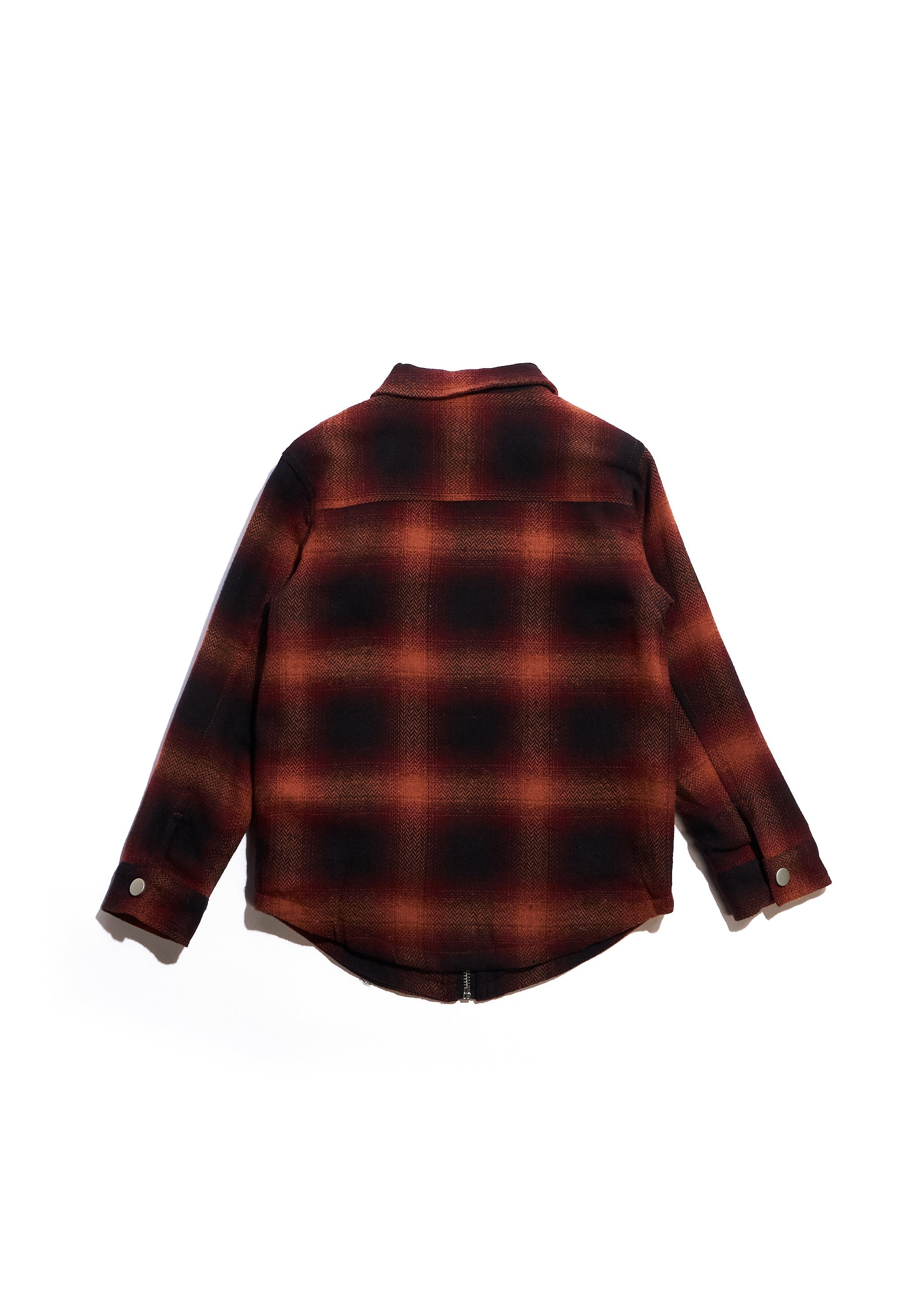 Corban Zipper Flannel (Red) Outerwear Haus of JR 