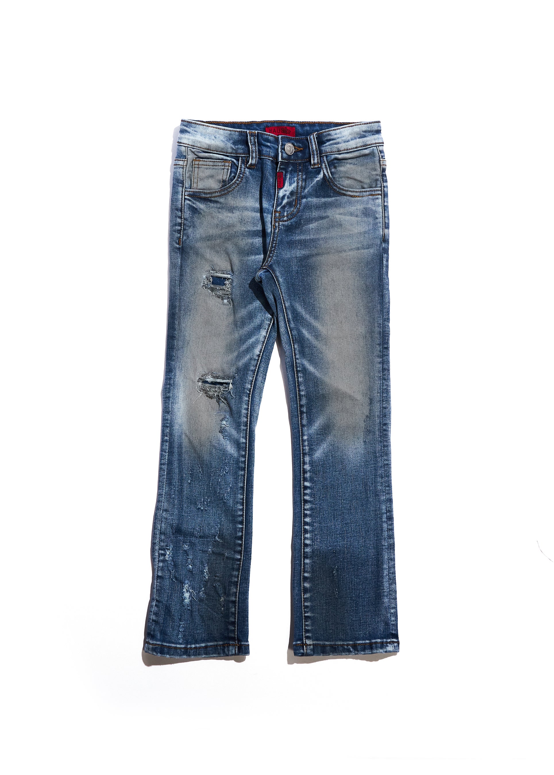 Milli Flare Denim (Midnight) Bottoms Haus of JR 