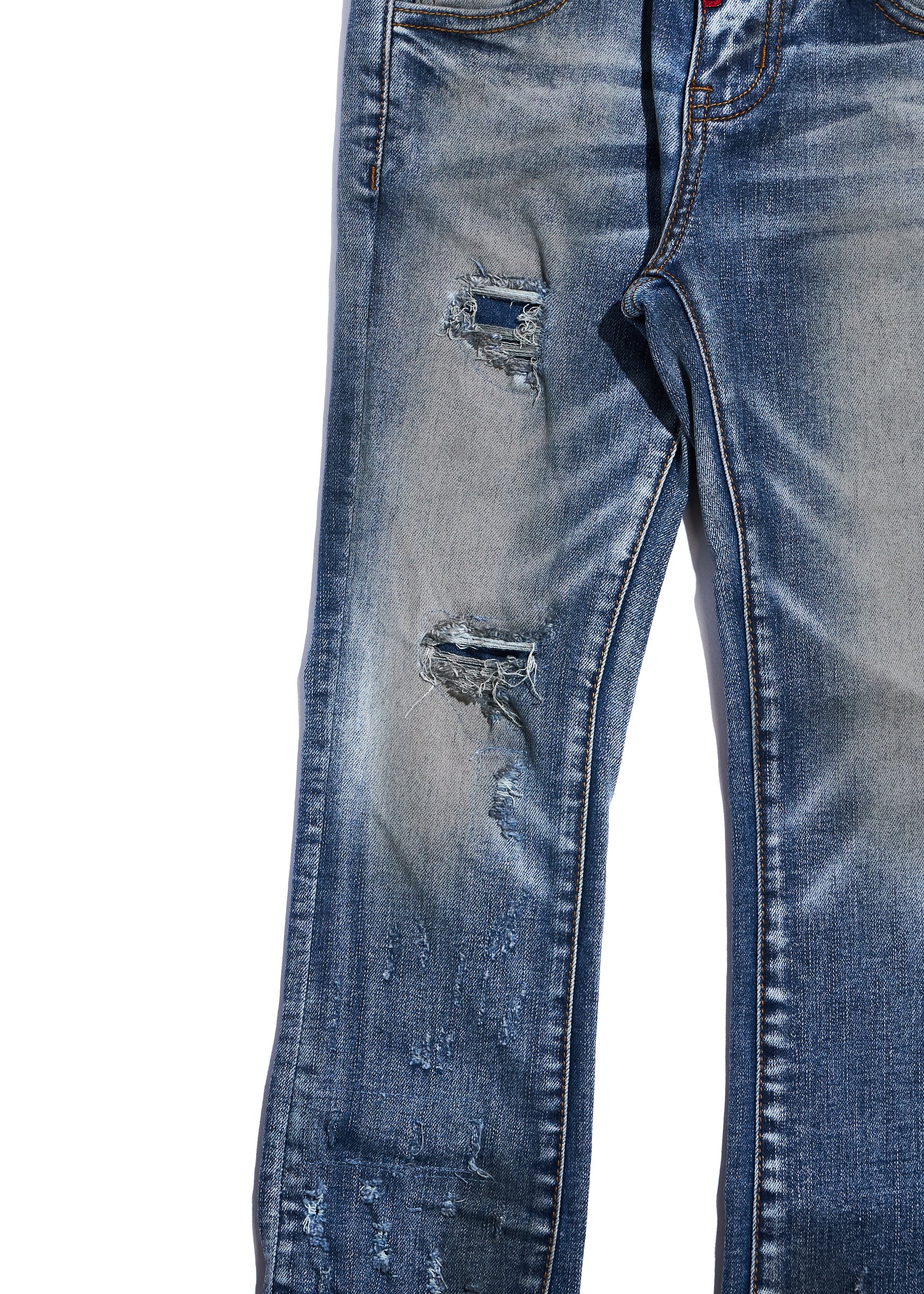 Milli Flare Denim (Midnight) Bottoms Haus of JR 