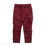 Noah Cargo Pants (Maroon) Bottoms Haus of JR 