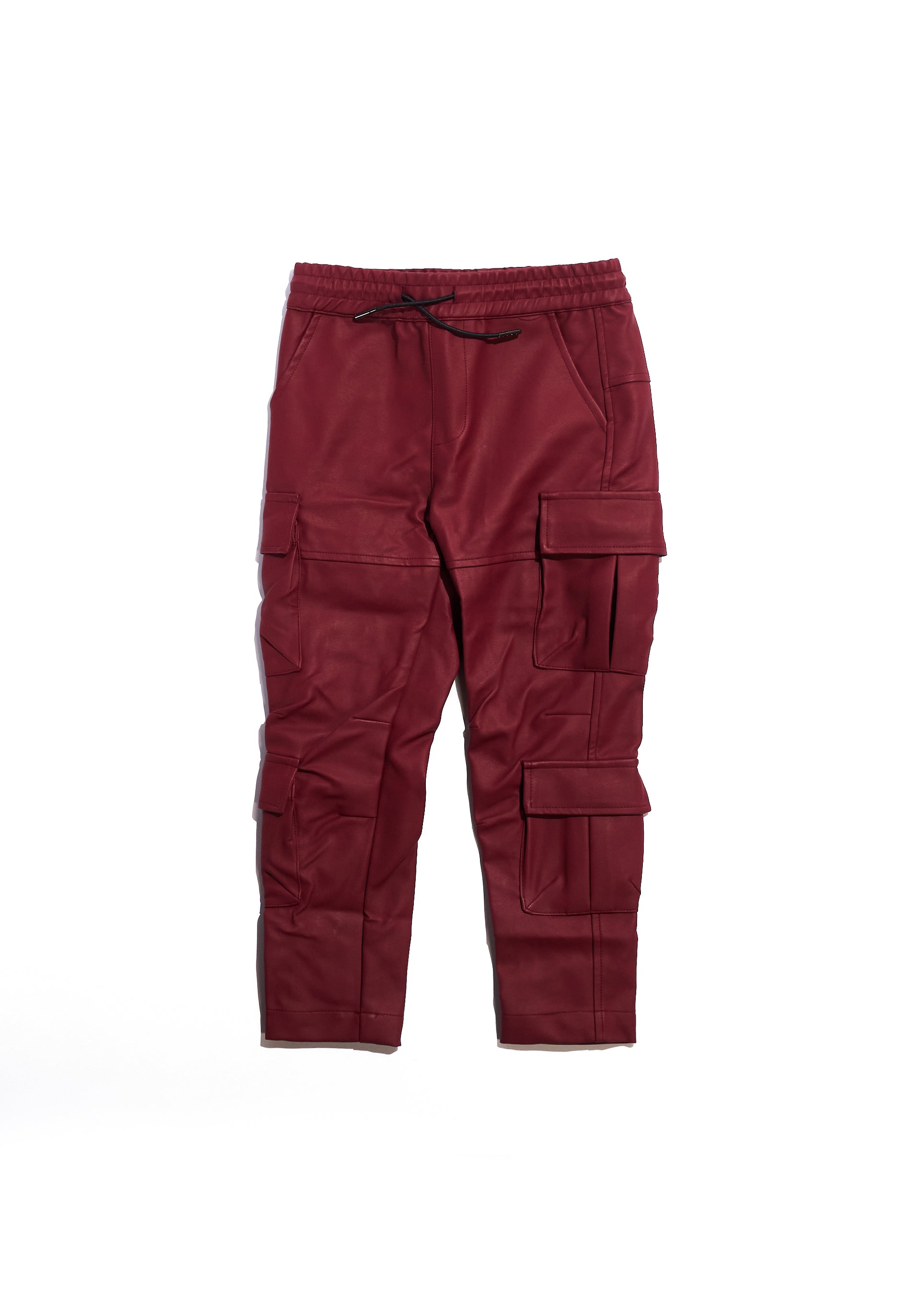 Noah Cargo Pants (Maroon) Bottoms Haus of JR 