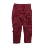 Noah Cargo Pants (Maroon) Bottoms Haus of JR 