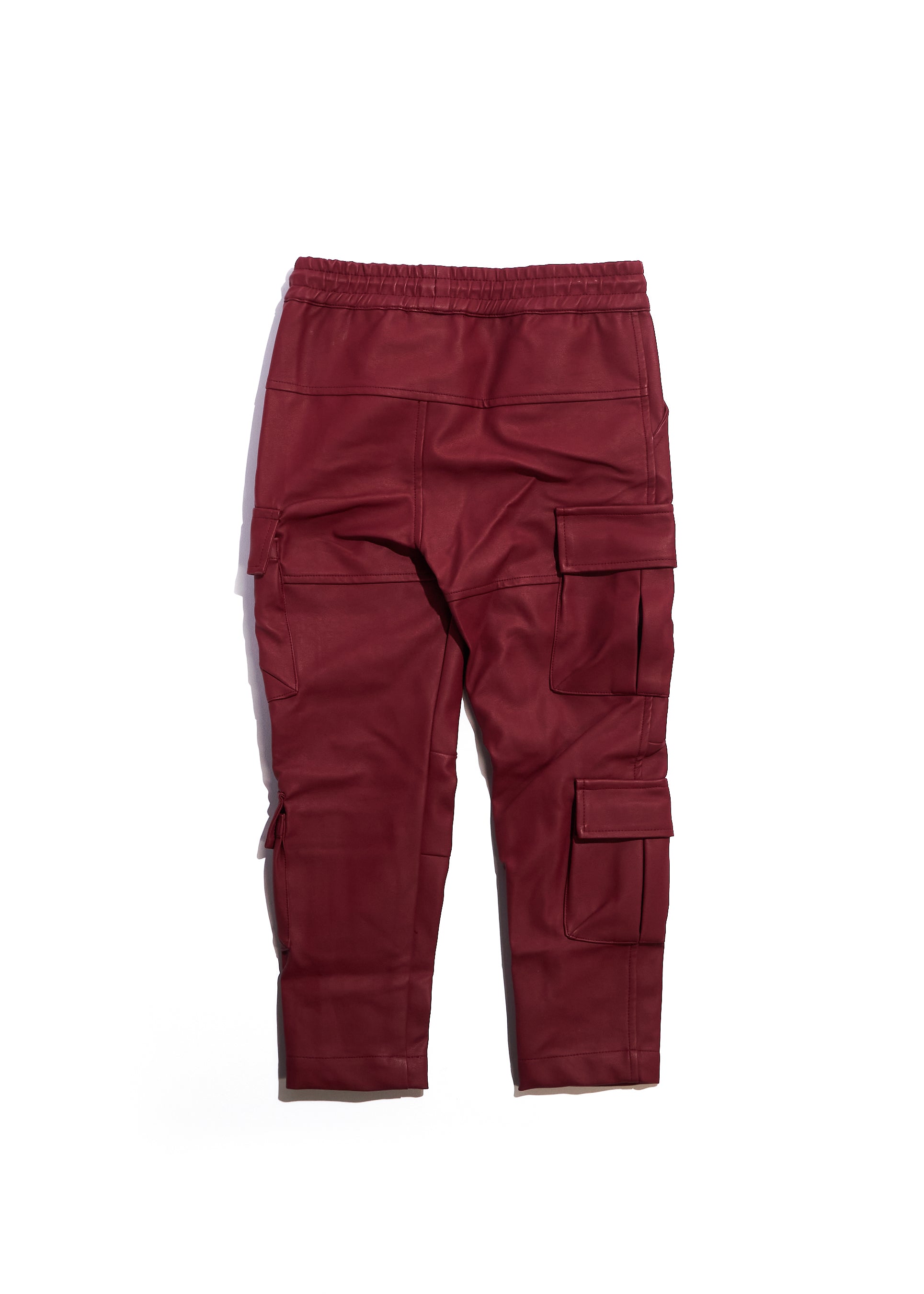 Noah Cargo Pants (Maroon) Bottoms Haus of JR 