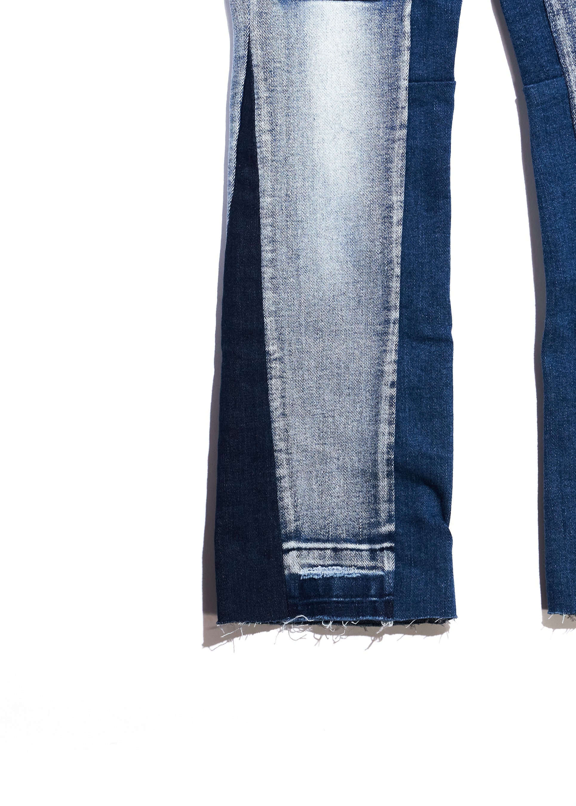 Izaak Flare Denim (Light Wash) Bottoms Haus of JR 