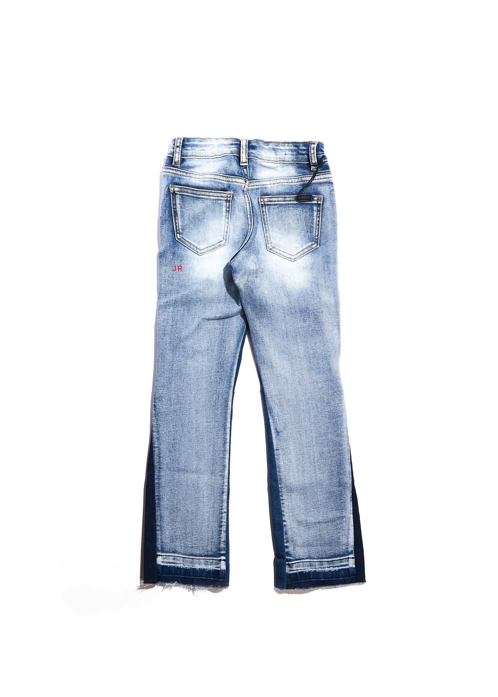 Izaak Flare Denim (Light Wash) Bottoms Haus of JR 