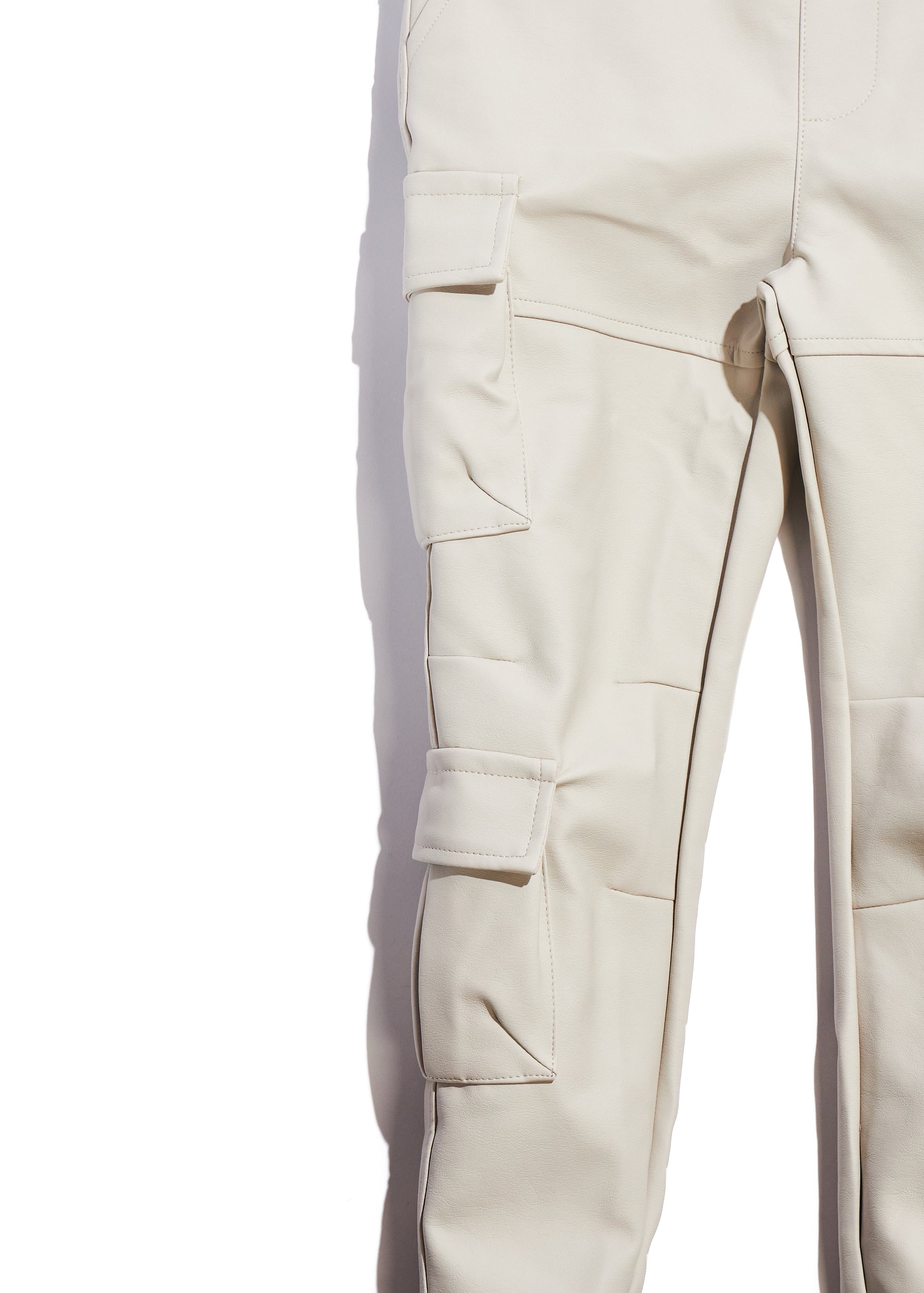Noah Cargo Pants (Cream) Bottoms Haus of JR 