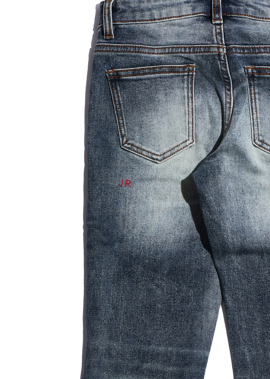 Stanford Denim (Dark Indigo Distressed)