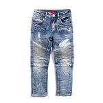 Arlo Biker Denim Bottoms Haus of JR 