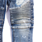 Arlo Biker Denim Bottoms Haus of JR 