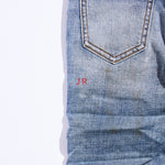 Arlo Biker Denim Bottoms Haus of JR 