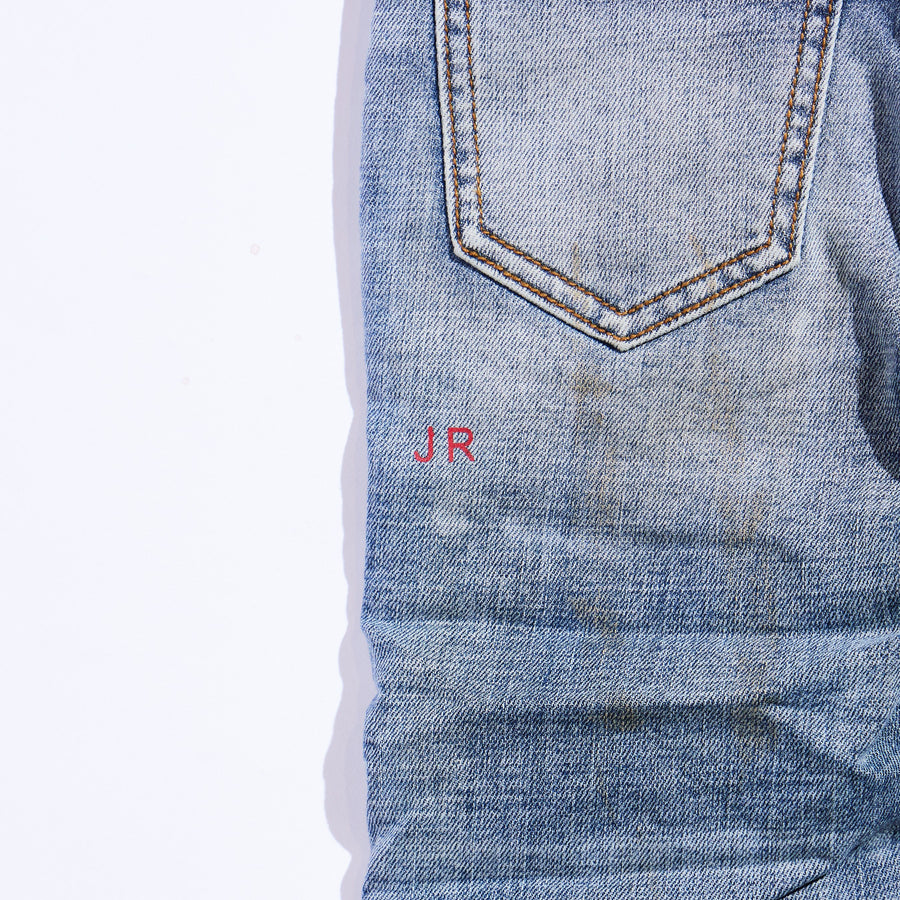 Arlo Biker Denim Bottoms Haus of JR 