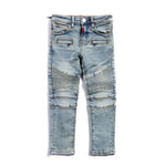 Elodie Biker Denim Bottoms Haus of JR 