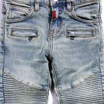 Elodie Biker Denim Bottoms Haus of JR 
