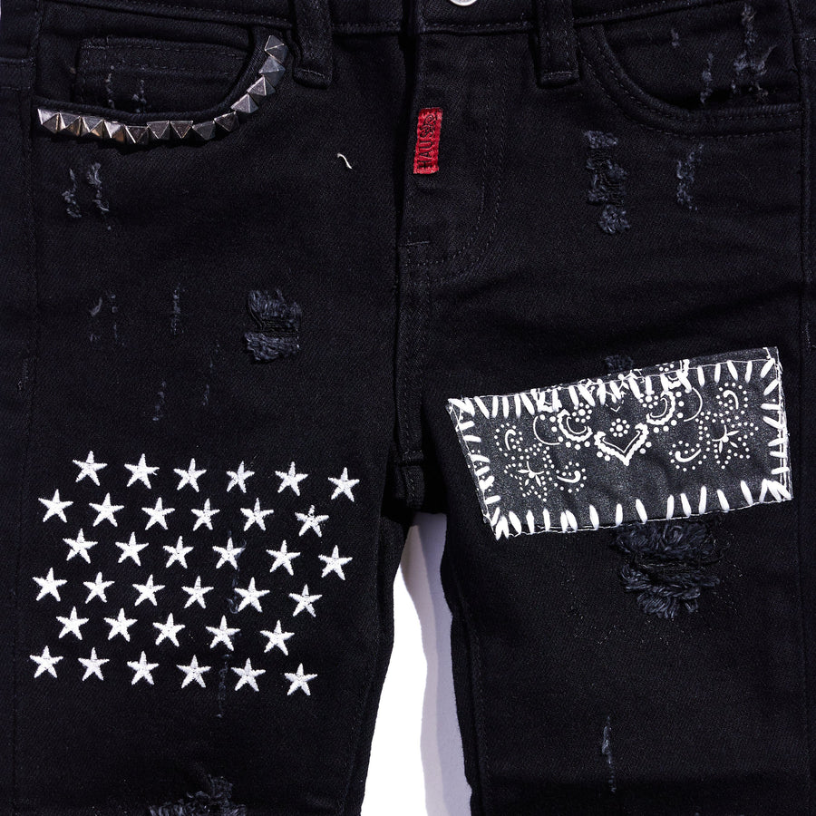 Oliver Denim (Black) Bottoms Haus of JR 