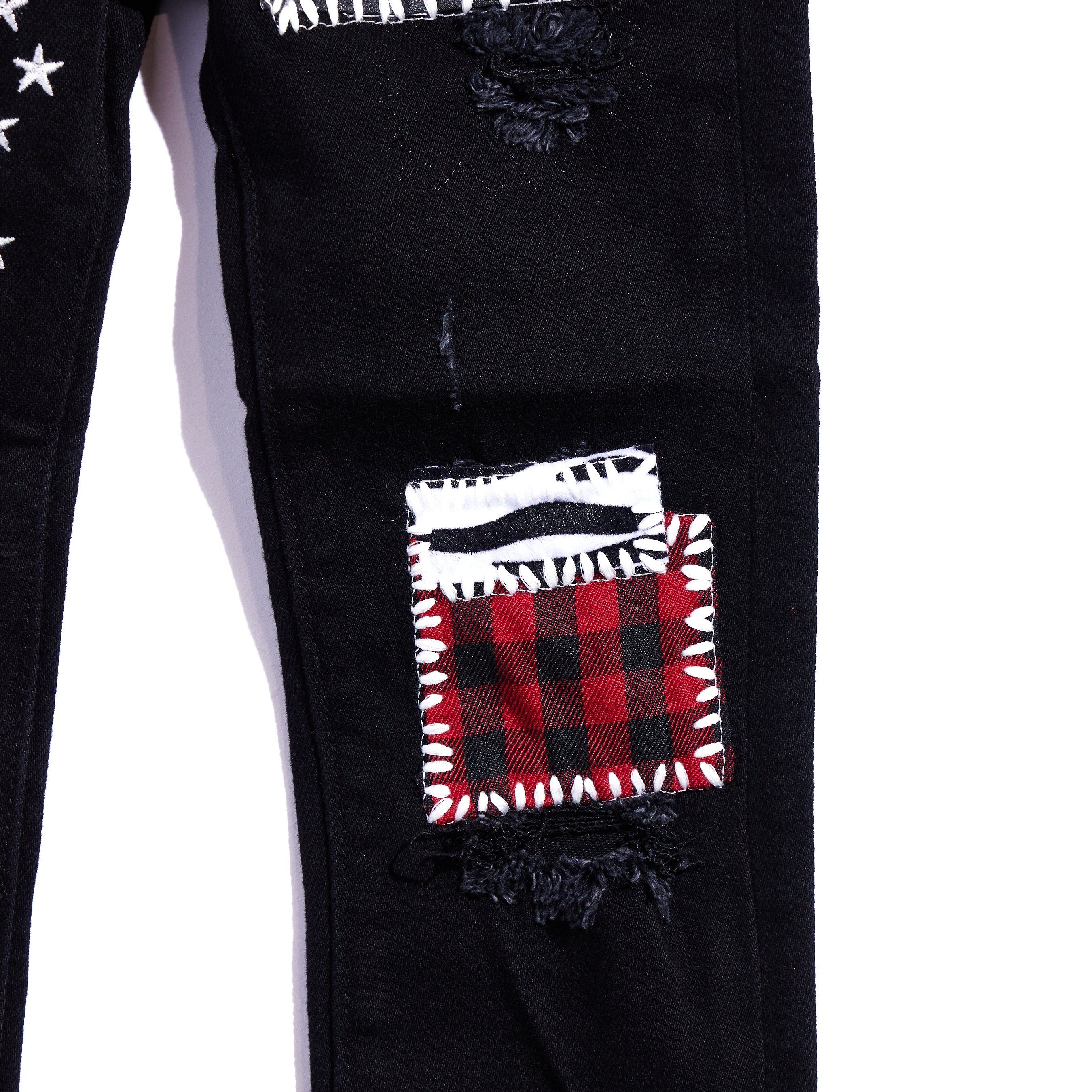 Oliver Denim (Black) Bottoms Haus of JR 