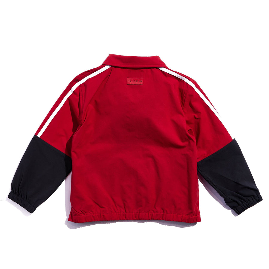 Julian Track Jacket (Red) Outerwear Haus of JR 