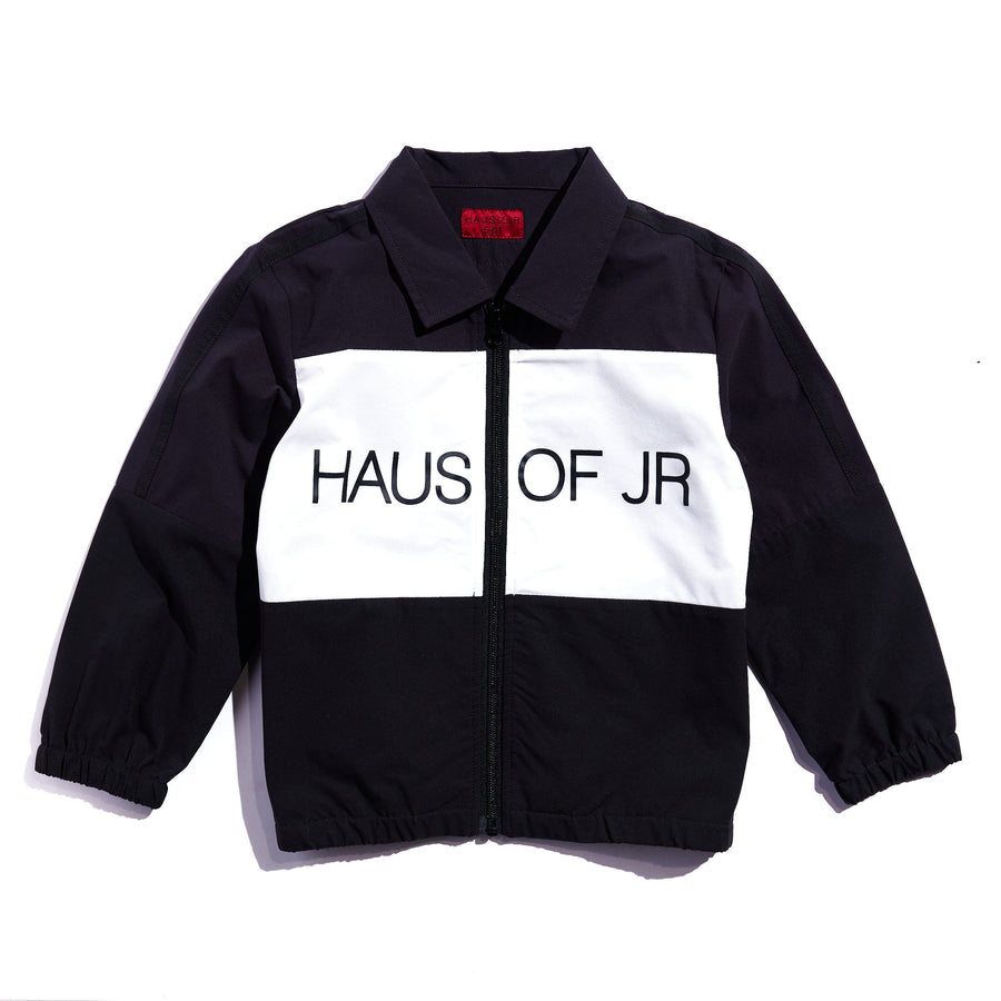 Julian Track Jacket (Black) Outerwear Haus of JR 